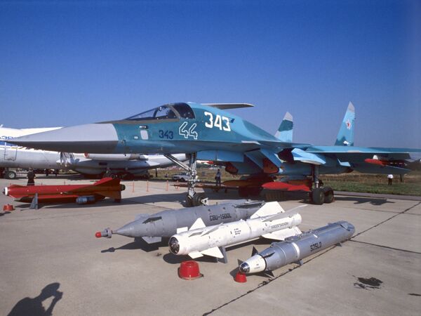 Caza ruso Su-32 Caza ruso Su-32 - Sputnik Mundo