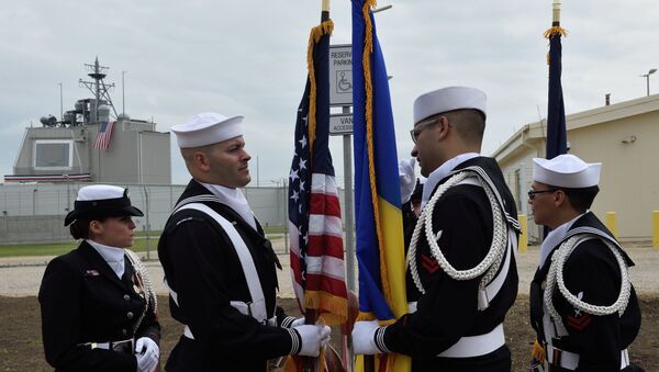 Militares estadounidenses en la base militar de Deveselu, Rumanía - Sputnik Mundo