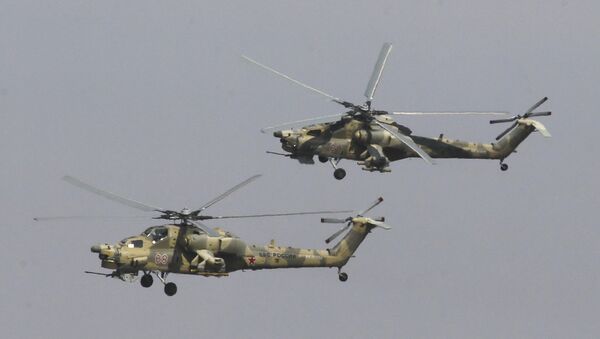 Mi-28N Night Hunter helicopters - Sputnik Mundo