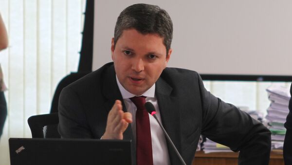 Fabiano Silveira, ministro de Transparencia de Brasil - Sputnik Mundo
