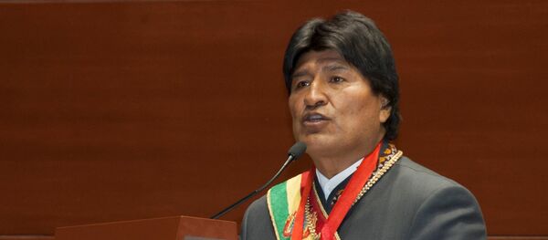 Evo Morales, presidente de Bolivia Evo Morales, presidente de Bolivia - Sputnik Mundo