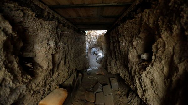Un túnel de Daesh (archivo) - Sputnik Mundo