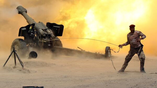 Ejército iraquí lucha contra Daesh - Sputnik Mundo