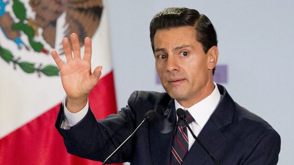 El presidente de México, Enrique Peña - Sputnik Mundo