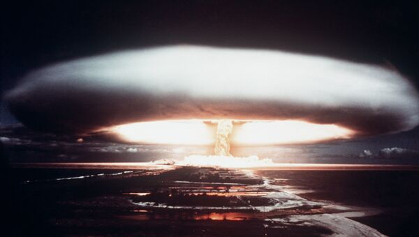 Una prueba nuclear - Sputnik Mundo