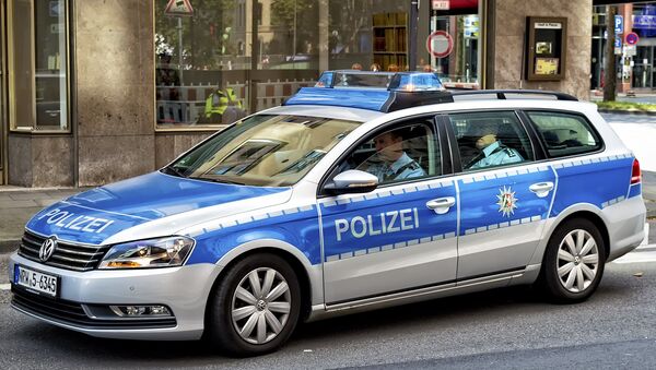 Policías alemanes en Colonia - Sputnik Mundo