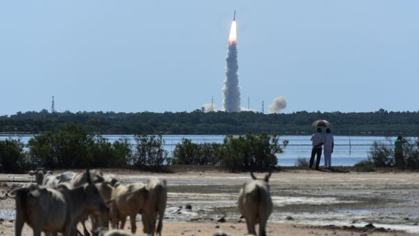 El lanzamiento del cohete indio PSLV-C34 - Sputnik Mundo
