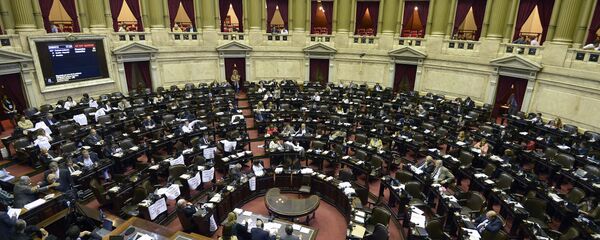 La Cámara de Diputados de Argentina La Cámara de Diputados de Argentina - Sputnik Mundo