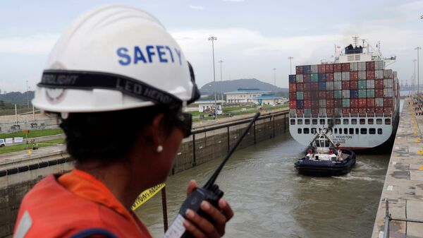 Pruebas tras la extensión del Canal de Panamá - Sputnik Mundo