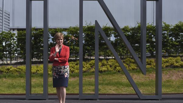 Nicola Sturgeon, la ministra Principal de Escocia - Sputnik Mundo