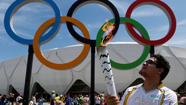 El periplo de la antorcha olímpica por Brasil - Sputnik Mundo