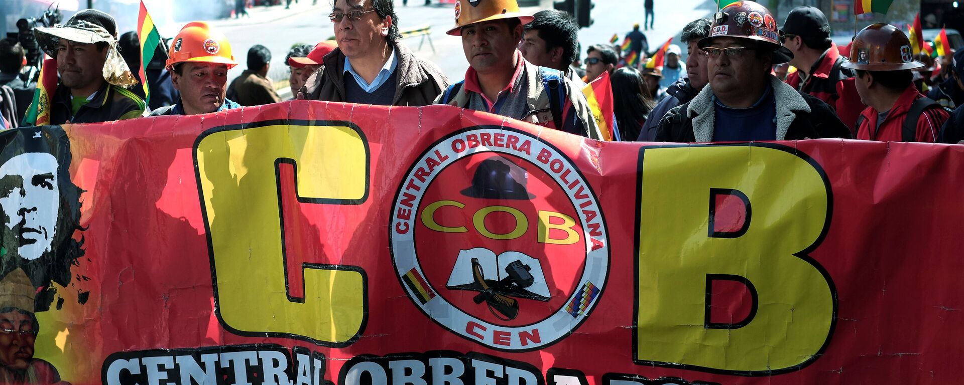 Protesta en Bolivia - Sputnik Mundo, 1920, 10.02.2022
