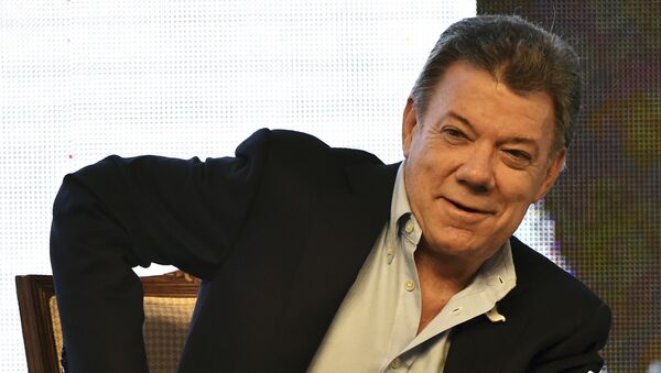 Juan Manuel Santos, el presidente de Colombia - Sputnik Mundo