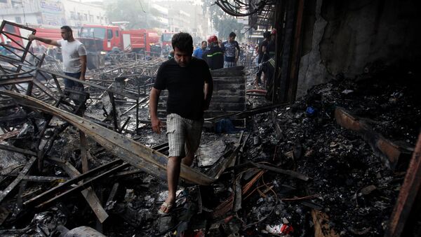 Doble atentado en Bagdad, 3 de julio de 2016 - Sputnik Mundo