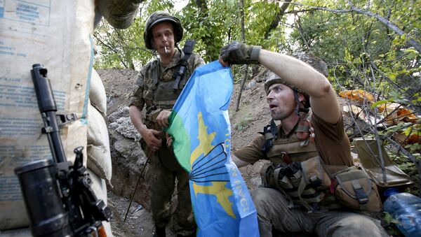 Militares ucranianos en Donbás - Sputnik Mundo