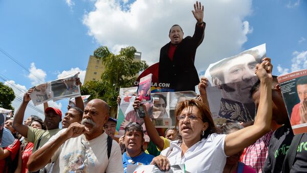 Partidarios del partido venezolano PSUV - Sputnik Mundo