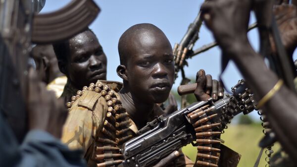 Los soldados gubernamentales del Sudán del Sur (archivo) - Sputnik Mundo