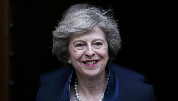 Theresa May, ministra británica del Interior - Sputnik Mundo
