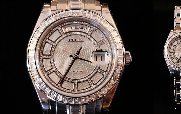 Reloj Rolex con diamantes - Sputnik Mundo