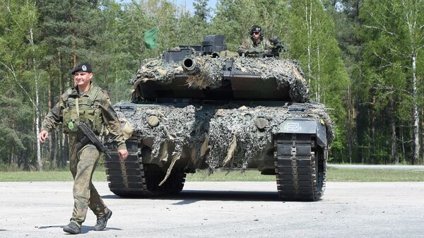 El tanque 'Leopard' del ejército alemán - Sputnik Mundo