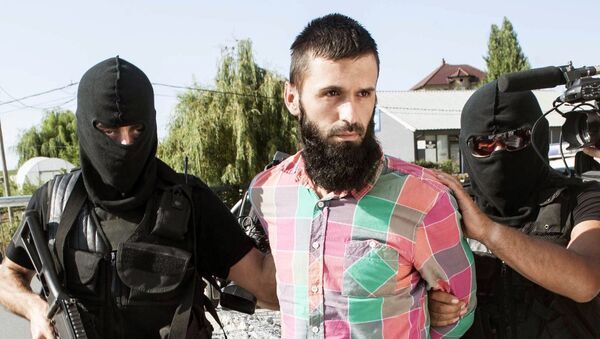 Capturing a jihadist in Kosovo (File) - Sputnik Mundo