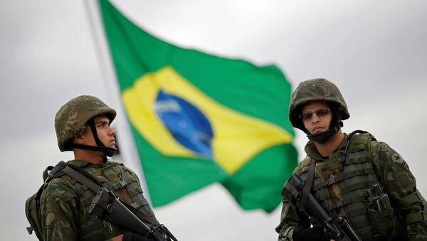Militantes brasileños - Sputnik Mundo
