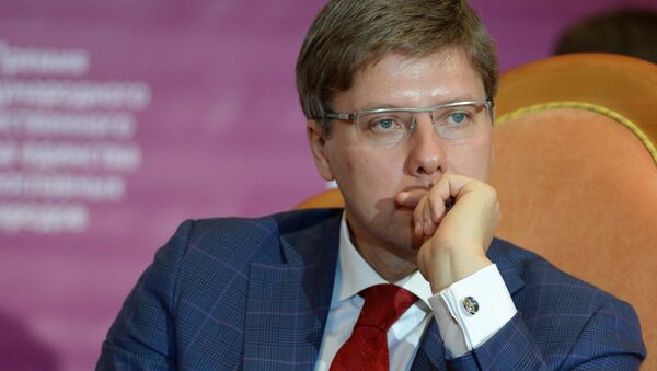 Nils Usakovs, el alcalde de la capital letona - Sputnik Mundo