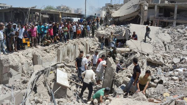 Situación tras el atentado en la ciudad siria de Qamishli - Sputnik Mundo