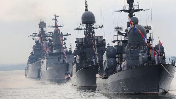 Flota rusa del Báltico (archivo) - Sputnik Mundo