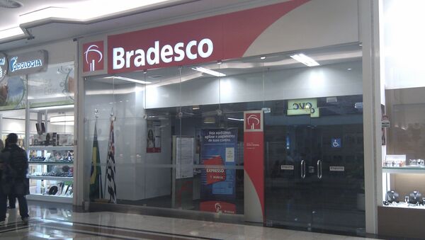 Oficina de Bradesco en São Paulo, Brasil - Sputnik Mundo