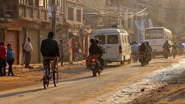 El tránsito en Nepal (Archivo) - Sputnik Mundo