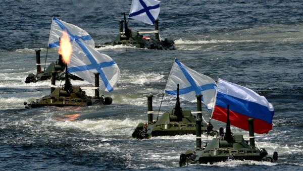 Las celebraciones del Día de la Armada rusa (archivo) - Sputnik Mundo
