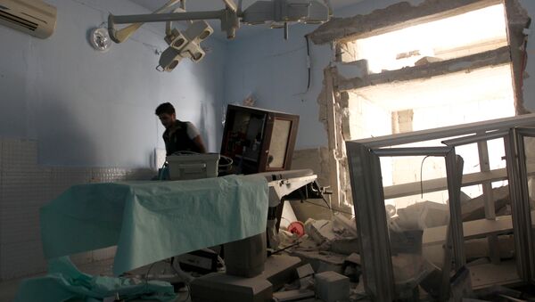 Un hospital en Latakia, Siria - Sputnik Mundo