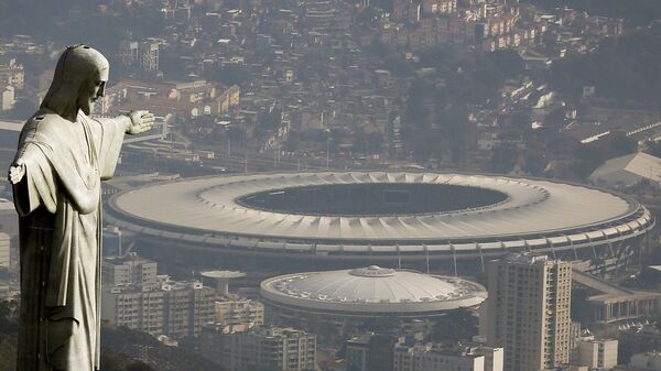 El estadio de Maracaná en Río de Janeiro, Brasil - Sputnik Mundo