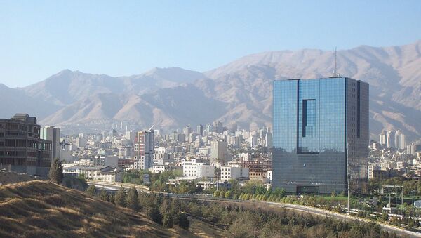 El banco central de Irán, en Teherán - Sputnik Mundo