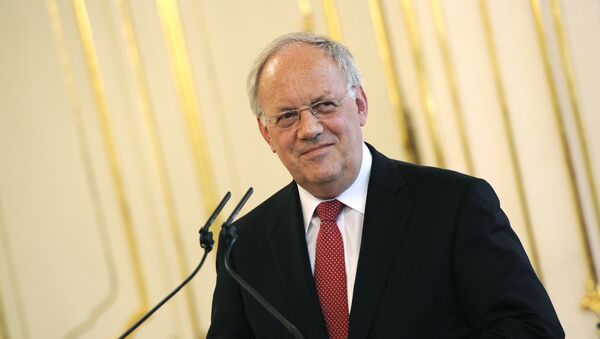Johann Schneider-Ammann, presidente del Consejo Federal de Suiza - Sputnik Mundo