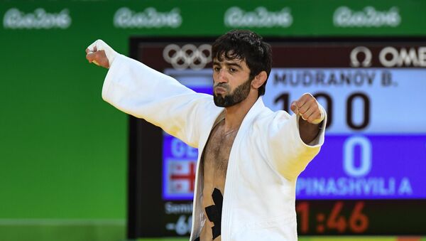 Beslán Mudránov,  judoka ruso - Sputnik Mundo