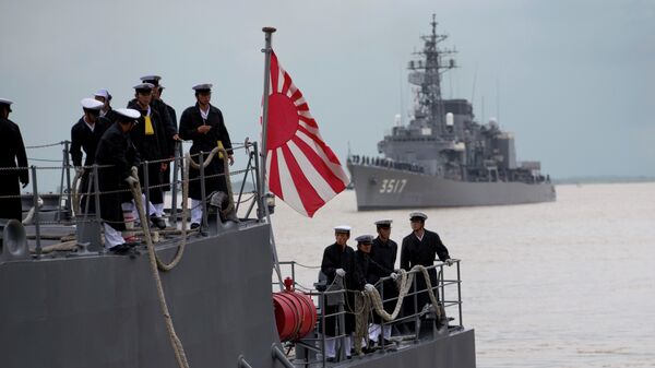 Buques de la Fuerza Marítima de Japón - Sputnik Mundo