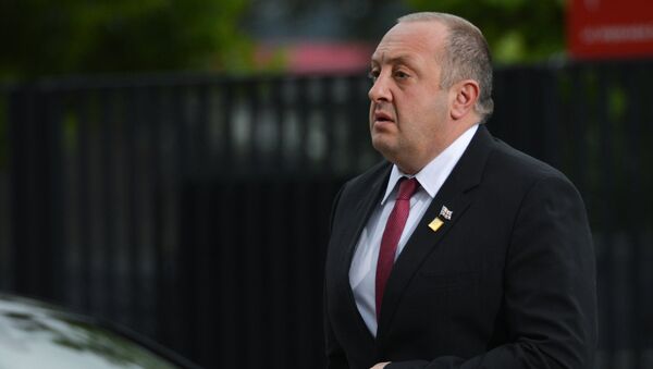 Gueorgui Margvelashvili, presidente de Georgia - Sputnik Mundo