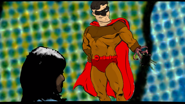 Superhéroe regenera su brazo - Sputnik Mundo