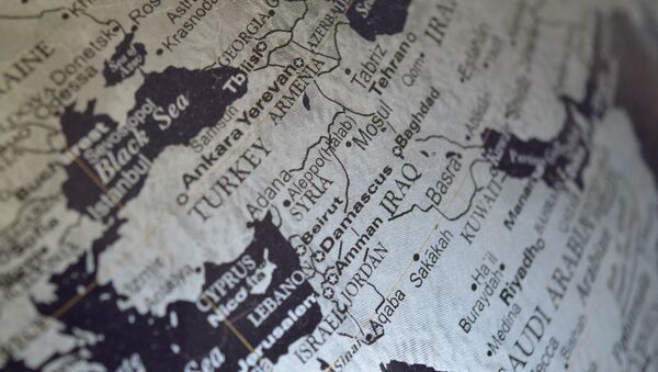 Siria en el mapa - Sputnik Mundo