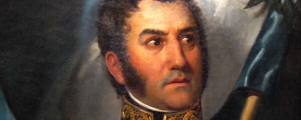 El retrato más canónico de José de San Martín. El retrato más canónico de José de San Martín. - Sputnik Mundo