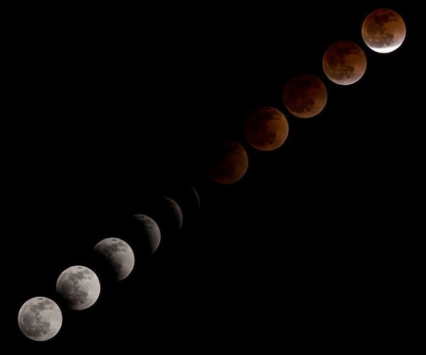 Los diversos 'looks' de la Luna, en imágenes Los diversos 'looks' de la Luna, en imágenes - Sputnik Mundo