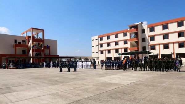 La escuela militar anti imperialista en la provincia de Santa Cruz, Bolivia - Sputnik Mundo