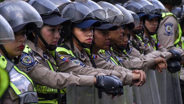 Policía venezolana - Sputnik Mundo