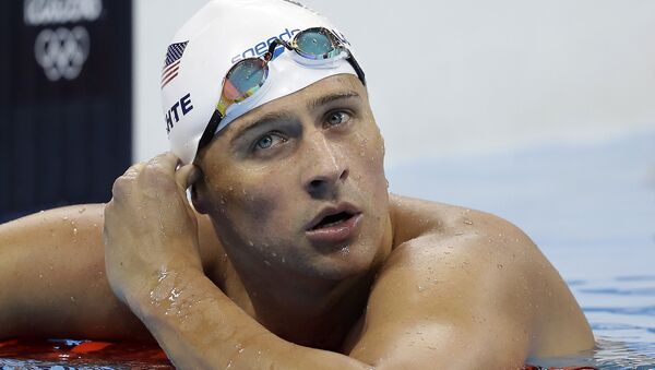 Ryan Lochte, nadador estadounidense - Sputnik Mundo