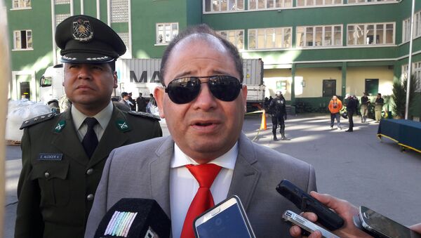 Carlos Romero, ministro de Gobierno de Bolivia - Sputnik Mundo