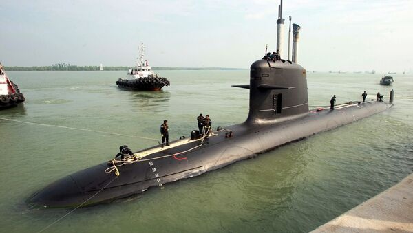 Scorpene, submarino francés - Sputnik Mundo