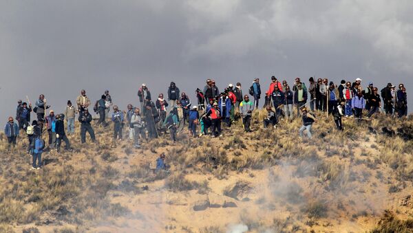 Protesta de los mineros, Bolivia - Sputnik Mundo