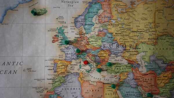 Travel Map : Europe - Sputnik Mundo